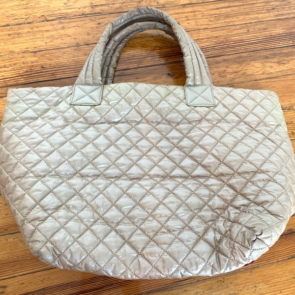 MZ WALLACE METRO TOTE SMALL SAND CHAMPAGNE BAG - Picture 3 of 7